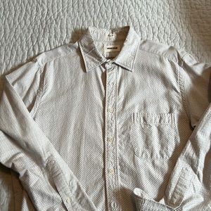 Taylor Stitch California in Blue Jacquard Dot